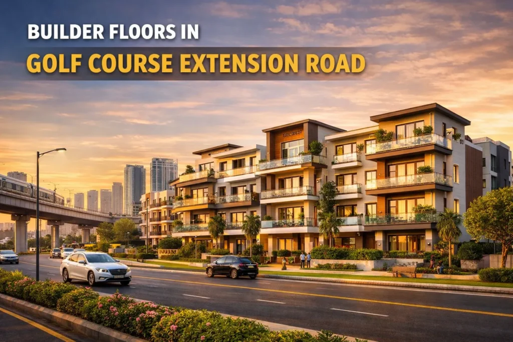 builder floor in golf course road