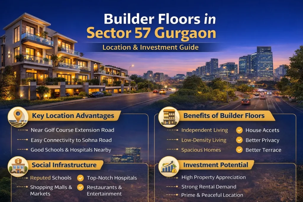 builder floor in sector 57