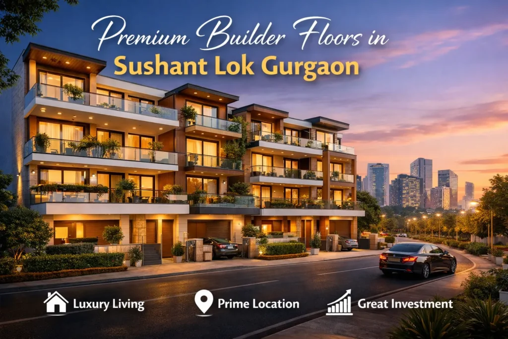 builder floor in sushant lok