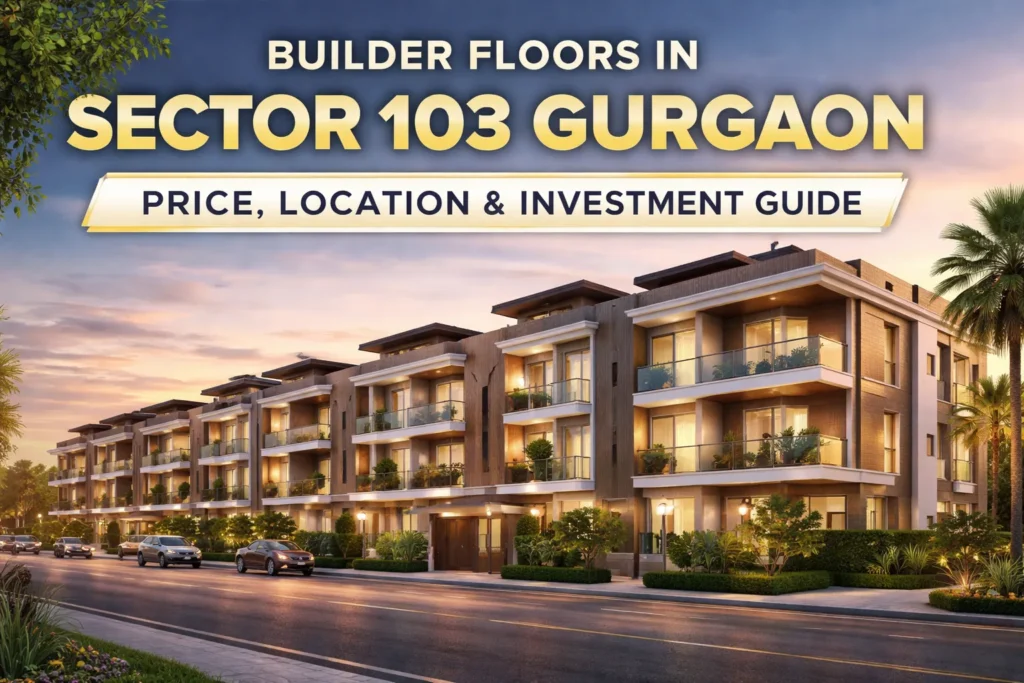 builder floor in sector 103