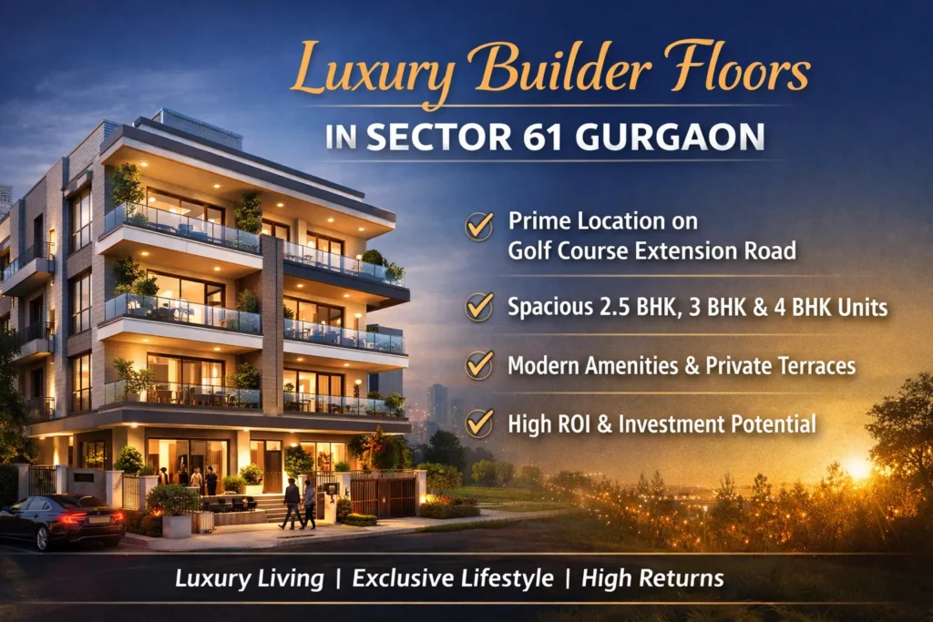 builder floor in sector 61