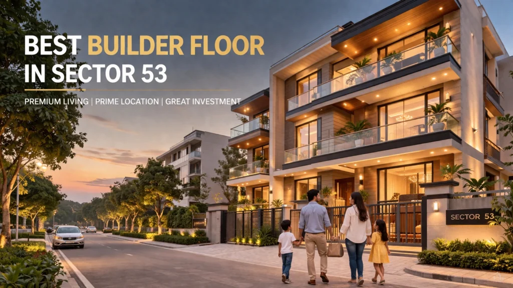 Best Builder Floor in Sector 53