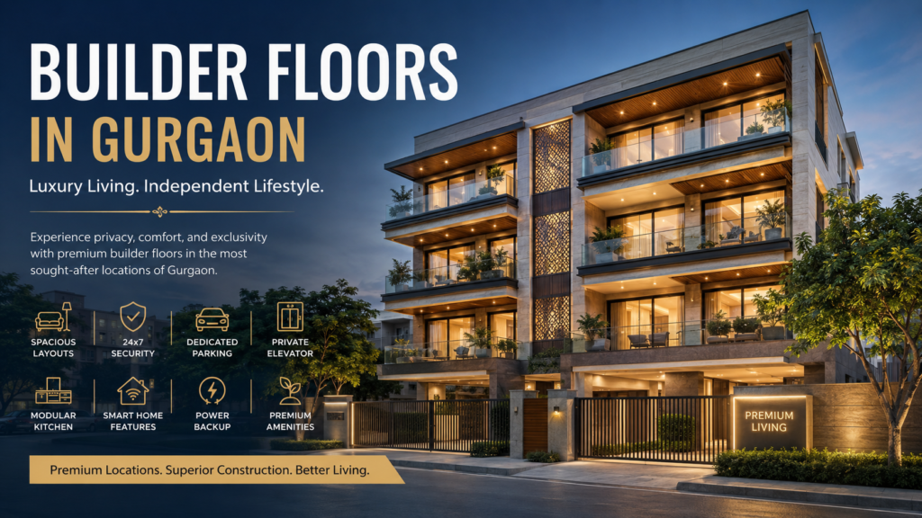 Builder Floors in Gurgaon