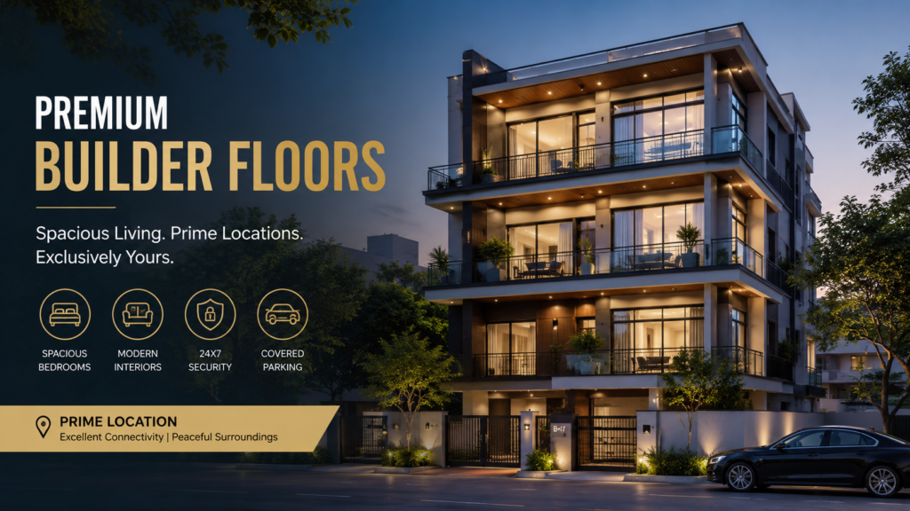 Builder Floors in Sector