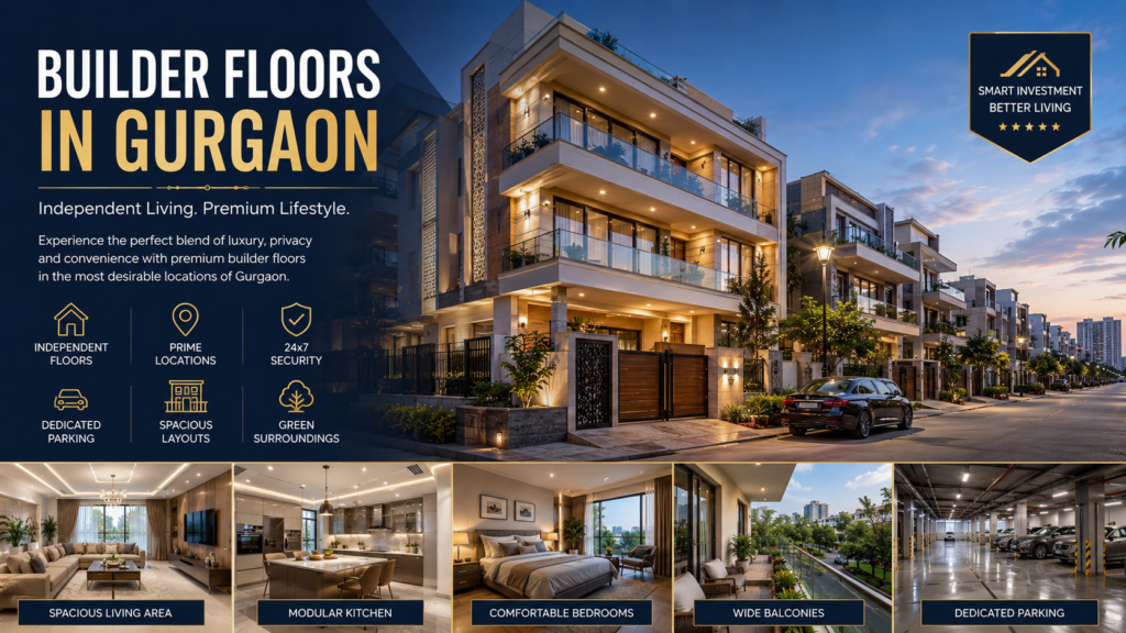 Builder floors in Gurgaon