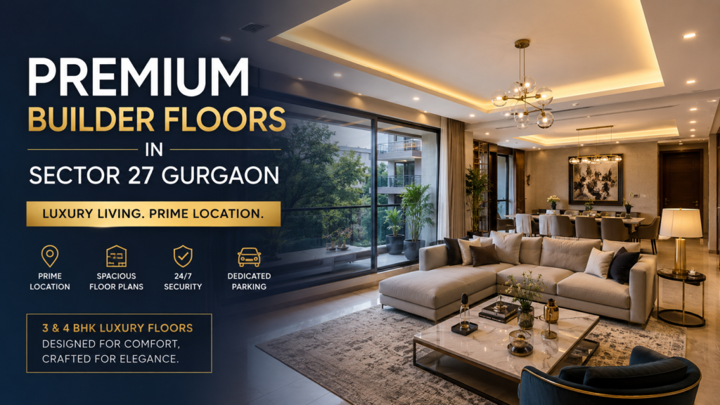 Builder Floors in Gurgaon