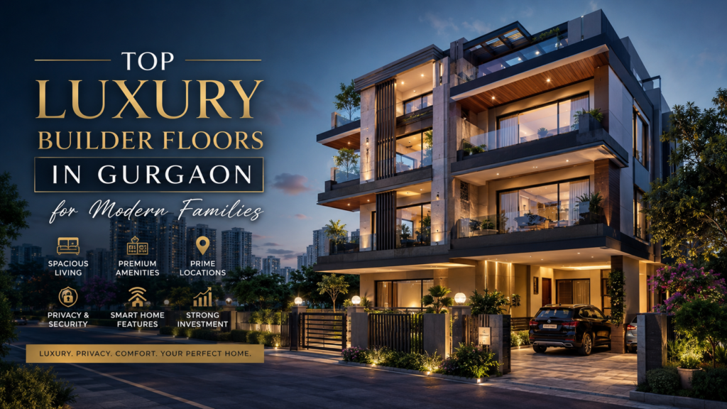Luxury Builder Floors in Gurgaon